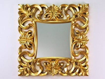 Zrkadlo Mouron G 100x100 cm - Zlatá - Štvorcové