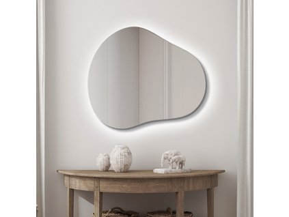 Zrkadlo do kúpelne s LED - Nobia LED - Číra - Atypické