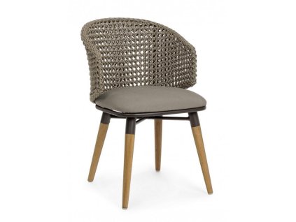 Zahradní jídelní židle NINFA šedá