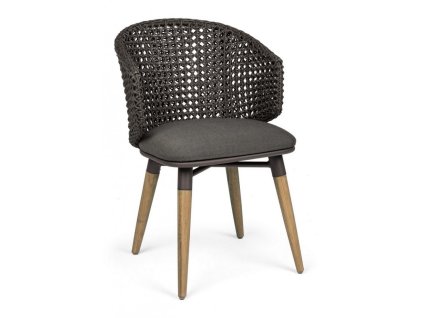 Zahradní jídelní židle NINFA antracit