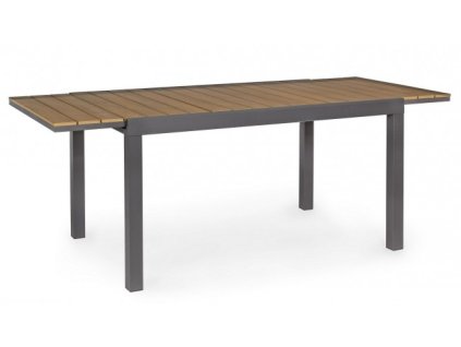 Rozkládací zahradní stůl ELIAS 140x90cm antracit