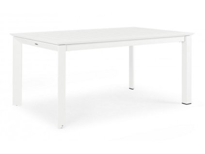Rozkládací zahradní stůl KONNOR 160/240x100cm bílý
