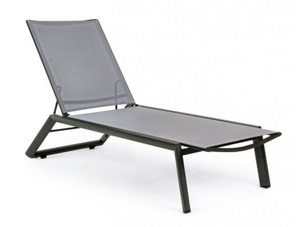 Hliníkové lehátko CRUISE antracit