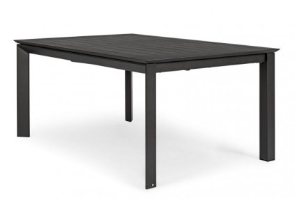 Rozkládací zahradní stůl KONNOR 160x110-160 cm antracit