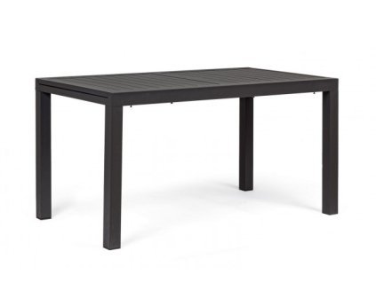 Rozkládací zahradní stůl HILDE 140x77 cm antracit