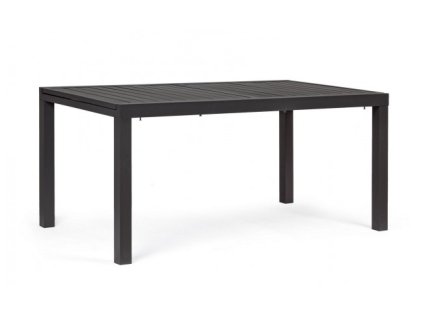 Rozkládací zahradní stůl HILDE 160x90 cm antracit