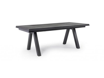 Rozkládací zahradní stůl KRION 205-265x103 cm antracit