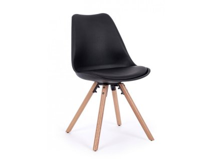43814 jidelni zidle trend cerna