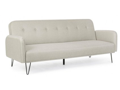 Rozkládací pohovka BRIDJET 200 cm béžová