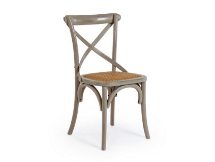 Jídelní židle CROSS šedá