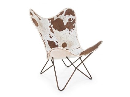 Křeslo BUFFALO přírodní hnědé