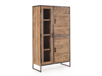 Prosklený kabinet ELMER 160x90 cm