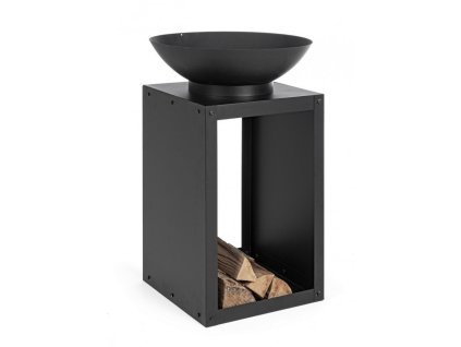 ohniště efesto se dřevem větší