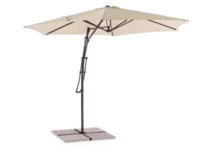 slunečník sorrento natural 3m