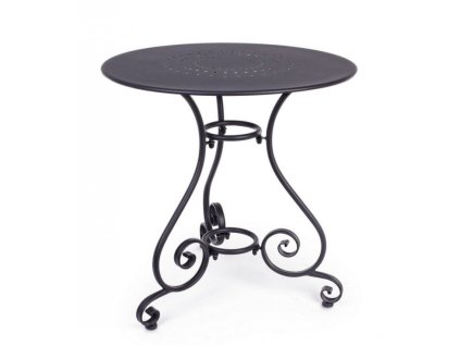 Kulatý zahradní stůl ETIENNE antracit o70 cm