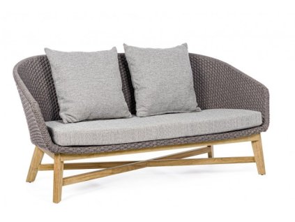 Zahradní pohovka COACHELLA šedá