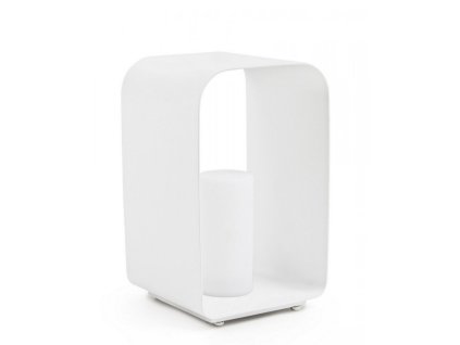 Zahradní LED lampa RIDLEY bílá 45 cm