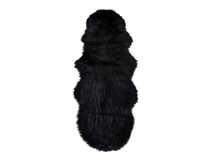 Umělá ovčí kožešina 60x180cm černá