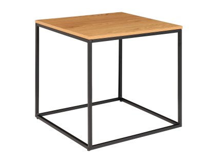 Kovový konferenční stolek VITA světlý 45x45 cm