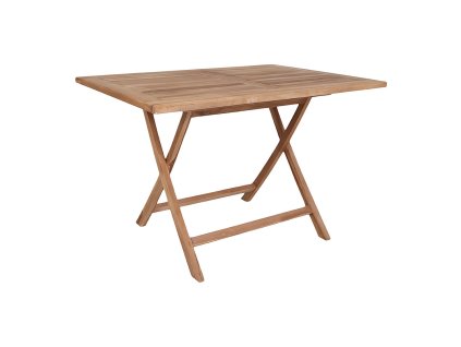 Teakový zahradní stůl OVIEDO 120x80 cm