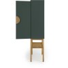Dřevěný kabinet SCOOP zelený