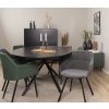 Oválný jídelní stůl COX 240x120 cm černý