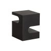 Odkládací stolek TOMA černý
