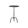 Kovový odkládací stolek TREY černý