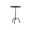 Kovový odkládací stolek TREY černý