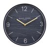 Nástěnné hodiny BLACK WOOD 50cm