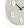 Nástěnné hodiny TIMING šedé 40cm