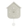 Nástěnné hodiny HOME šedé 37cm