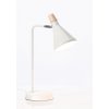 Stolní lampa BRILL bílá 46cm