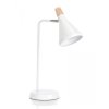 Stolní lampa BRILL bílá 46cm