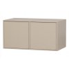 Dřevěná komoda DAILY béžová 50x100cm