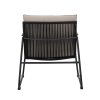 Zahradní křeslo HAMPTON černé