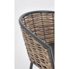Zahradní jídelní židle MARIBELA antracit