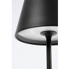 Zahradní stojací LED lampa ETNA 38 cm černá