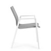 Zahradní jídelní židle ODEON bílá