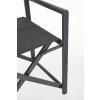 Zahradní skládací židle TAYLOR antracit
