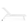 Hliníkové zahradní lehátko TAYLOR bílá