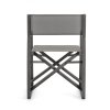Zahradní skládací židle KONNOR antracit