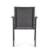 Zahradní jídelní židle CAMERON antracit
