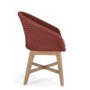 Zahradní jídelní židle COACHELLA červená