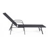 Zahradní lehátko ARENT černé