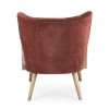 Křeslo VIRNA cihlové