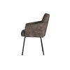 Jídelní židle MOUNT šedohnědá