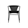 Zahradní židle WESTON černá