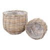 Set 2 proutěných květináčů PULO