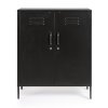 Kovová komoda CAMBRIDGE černá